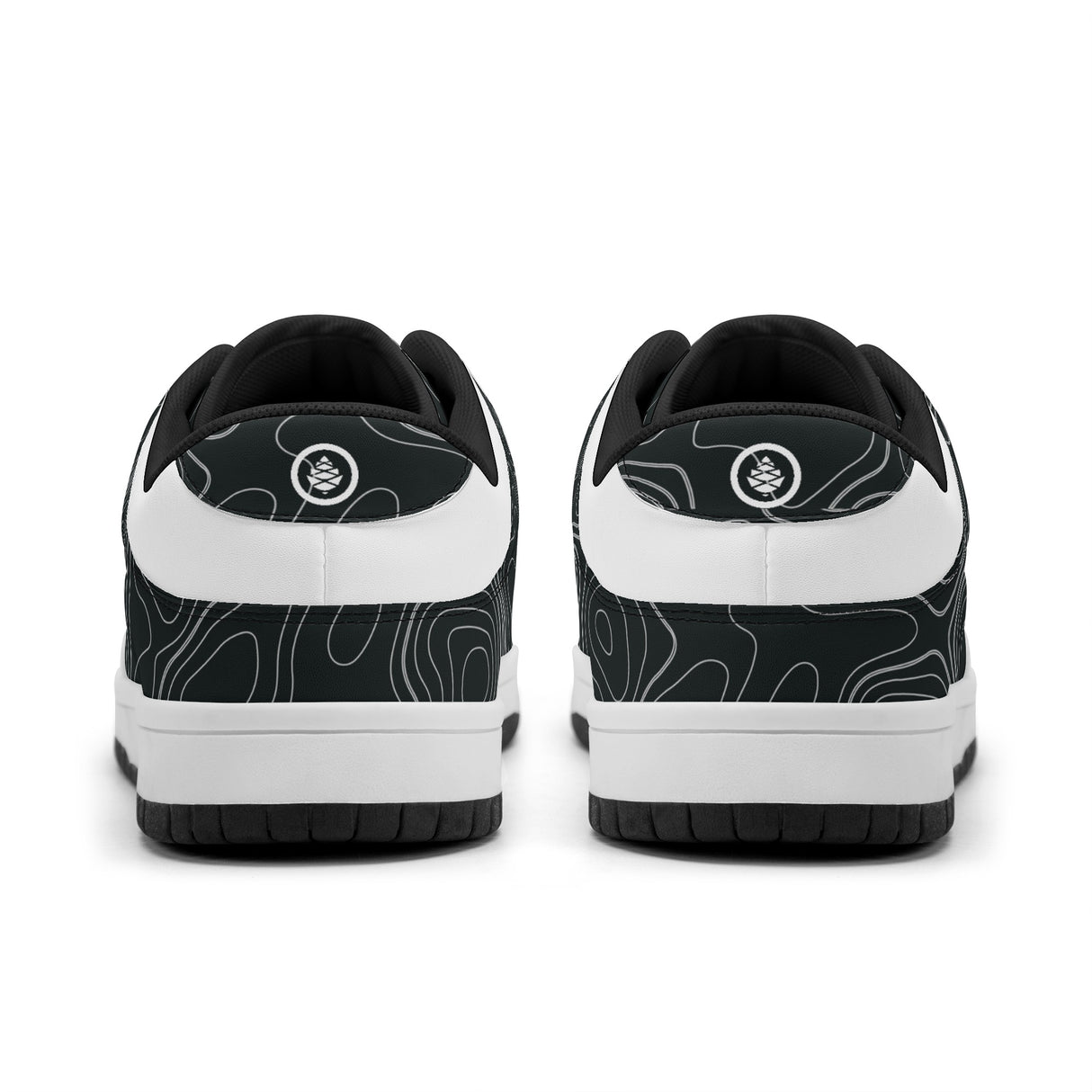 Mens Dunk Stylish Low Top Leather Sneakers