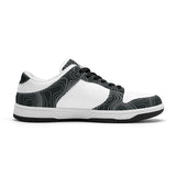 Mens Dunk Stylish Low Top Leather Sneakers