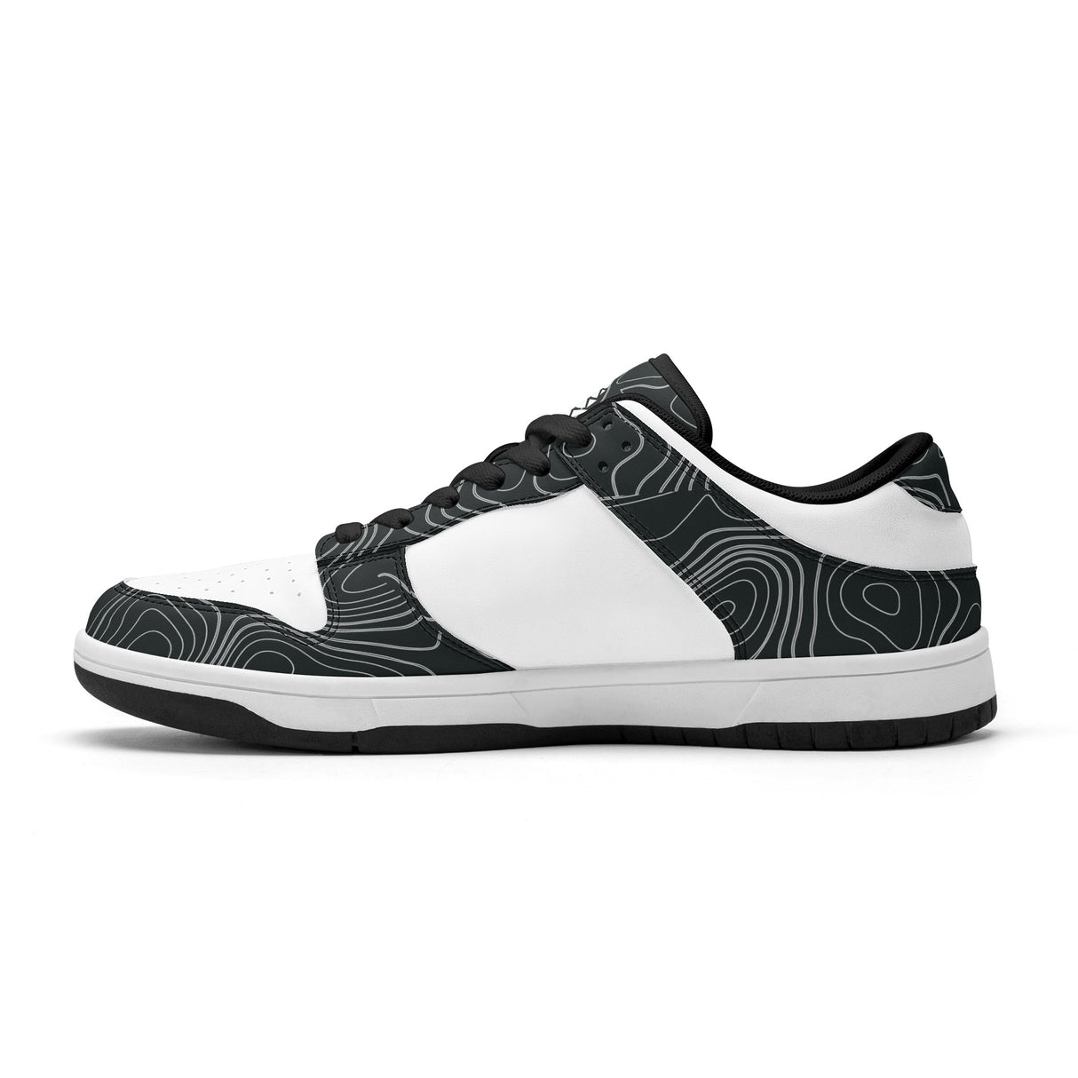 Mens Dunk Stylish Low Top Leather Sneakers