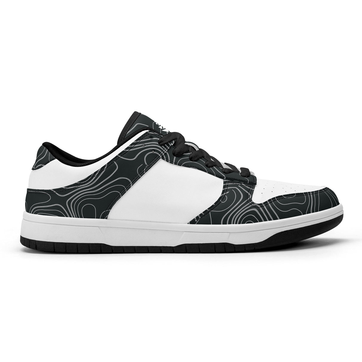 Mens Dunk Stylish Low Top Leather Sneakers