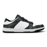 Mens Dunk Stylish Low Top Leather Sneakers