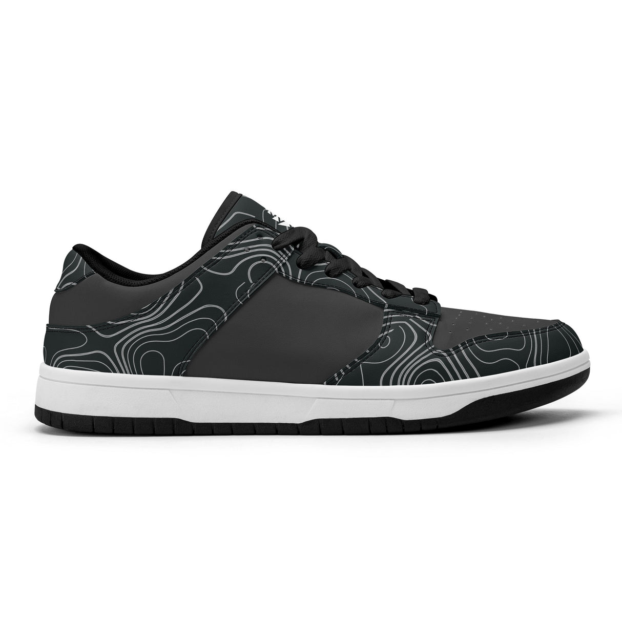 Mens Dunk Stylish Low Top Leather Sneakers
