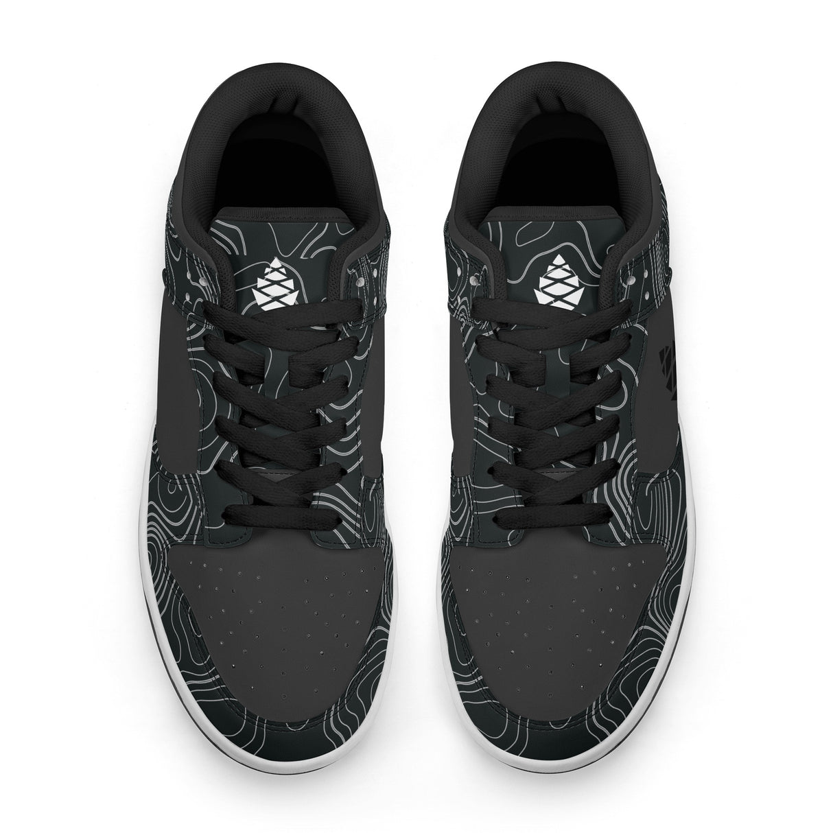 Mens Dunk Stylish Low Top Leather Sneakers