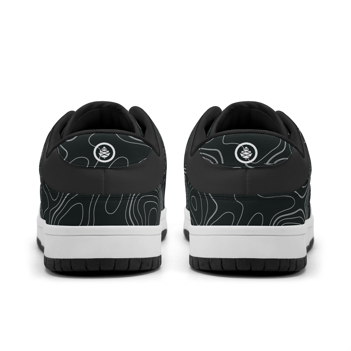 Mens Dunk Stylish Low Top Leather Sneakers