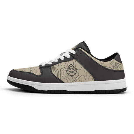 Mens Dunk Stylish Low Top Leather Sneakers