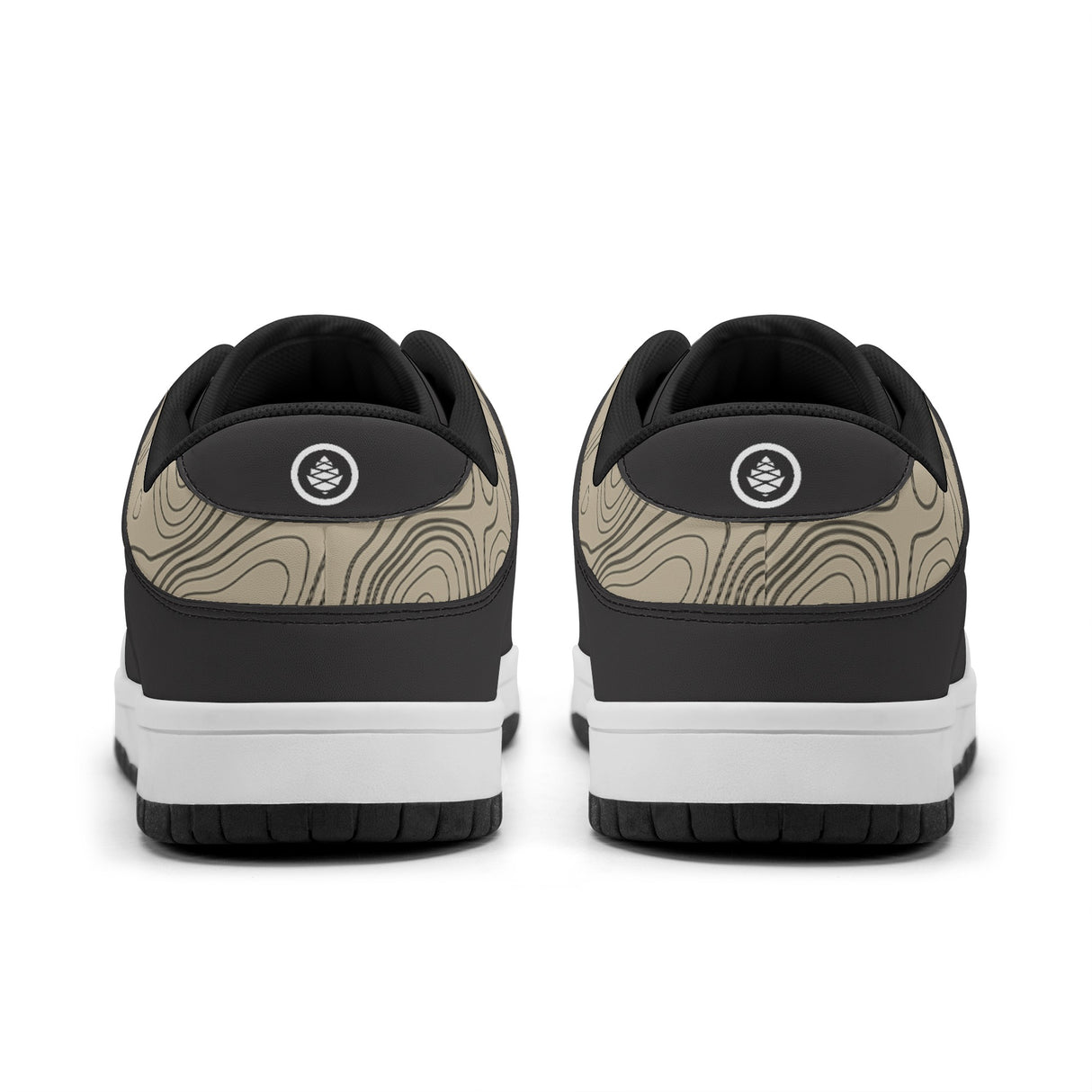 Mens Dunk Stylish Low Top Leather Sneakers