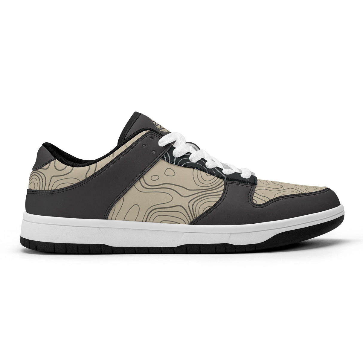Mens Dunk Stylish Low Top Leather Sneakers
