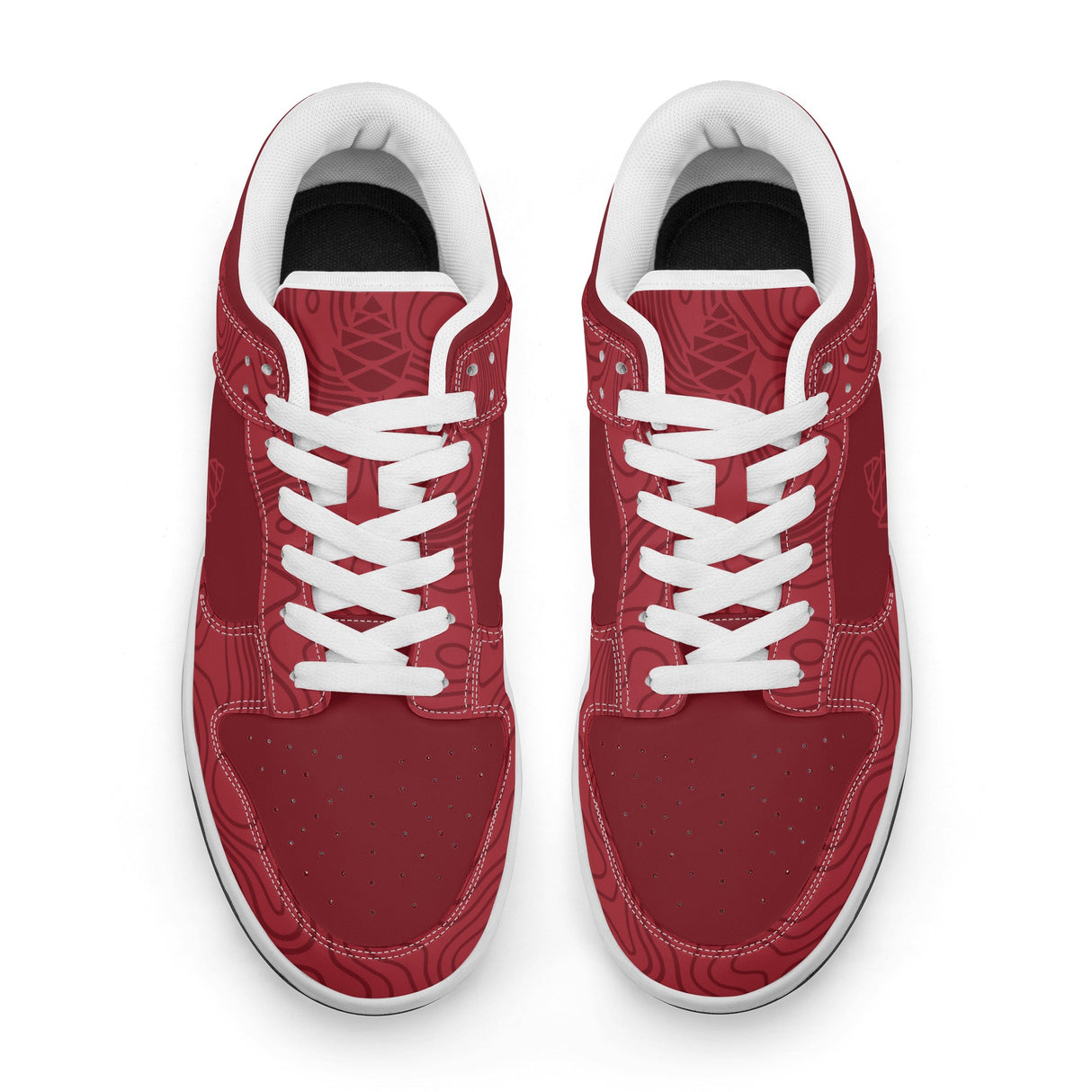 Mens Dunk Stylish Low Top Leather Sneakers