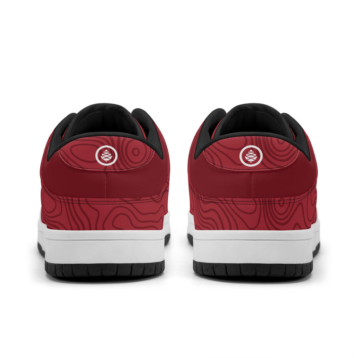 Mens Dunk Stylish Low Top Leather Sneakers