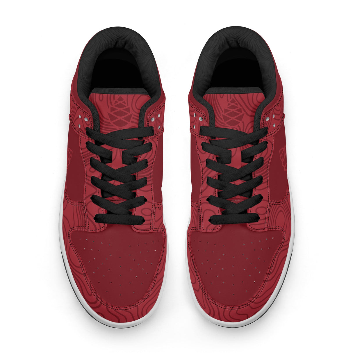 Mens Dunk Stylish Low Top Leather Sneakers