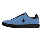 Lake Blue Mens Low Top Leather Sneakers