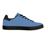 Lake Blue Mens Low Top Leather Sneakers