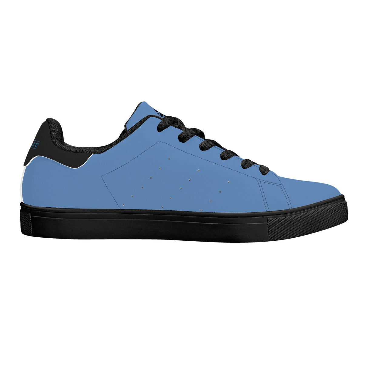 Lake Blue Mens Low Top Leather Sneakers