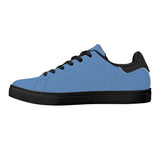 Lake Blue Mens Low Top Leather Sneakers