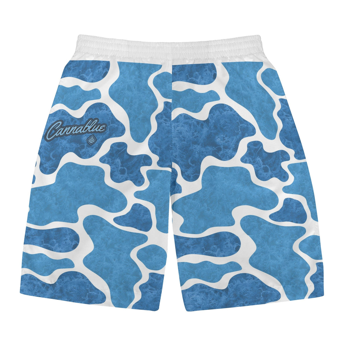 Cannaflauge Mens All Over Print Board Shorts