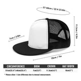 Sunset Embroidered Front and Printing Mesh Hip-hop Hats