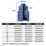 The South Lake Mens Warm Stand Collar Zip Up Puffer Vest