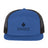 Cassiv blk logo Seven-Panel Trucker Cap
