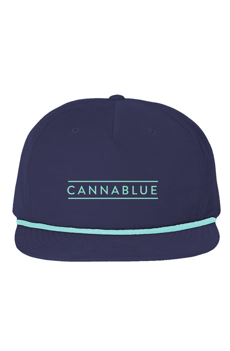 CLASSIC LINE NAVY/MINT 5 Panel Golf Cap