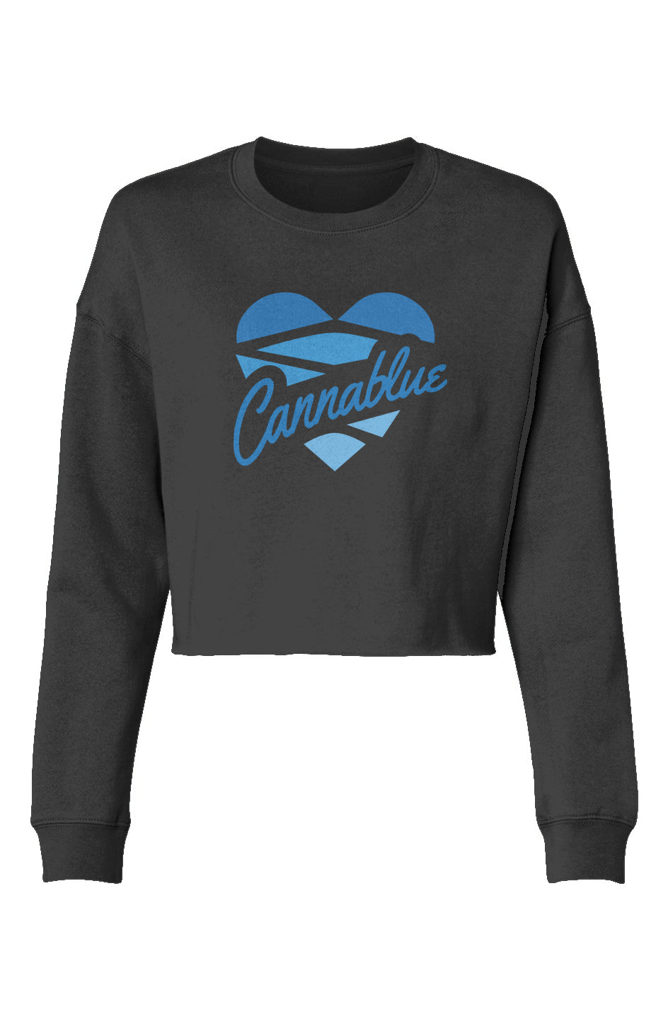 Heart Lightweight Cropped Crew