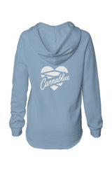 Heart Throb Womens Lightweight  Wash Hooded Sweats