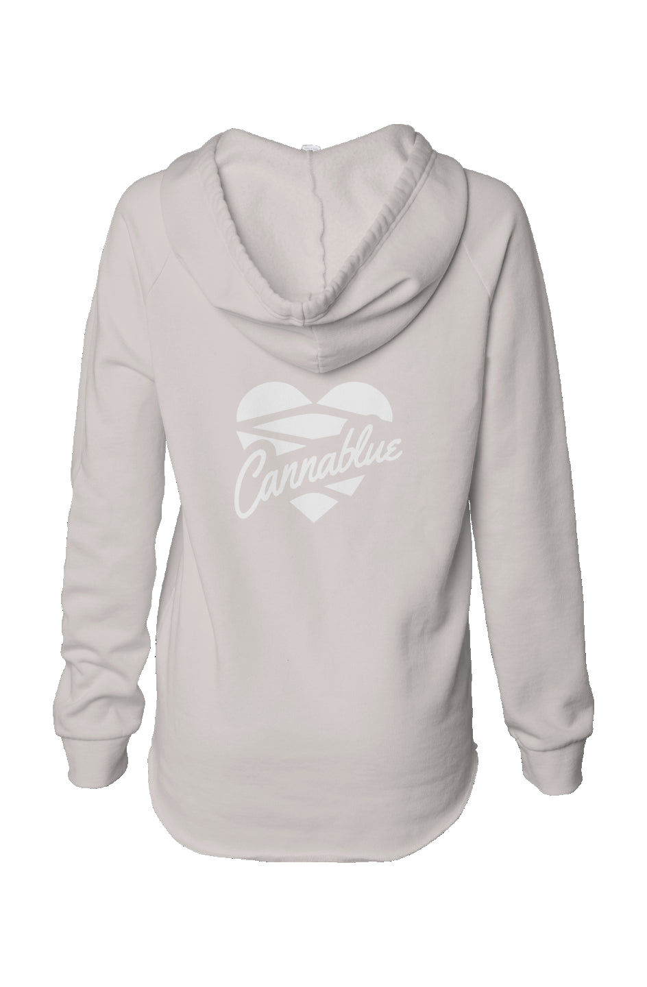 Heart Throb Womens Lightweight  Wash Hooded Sweats