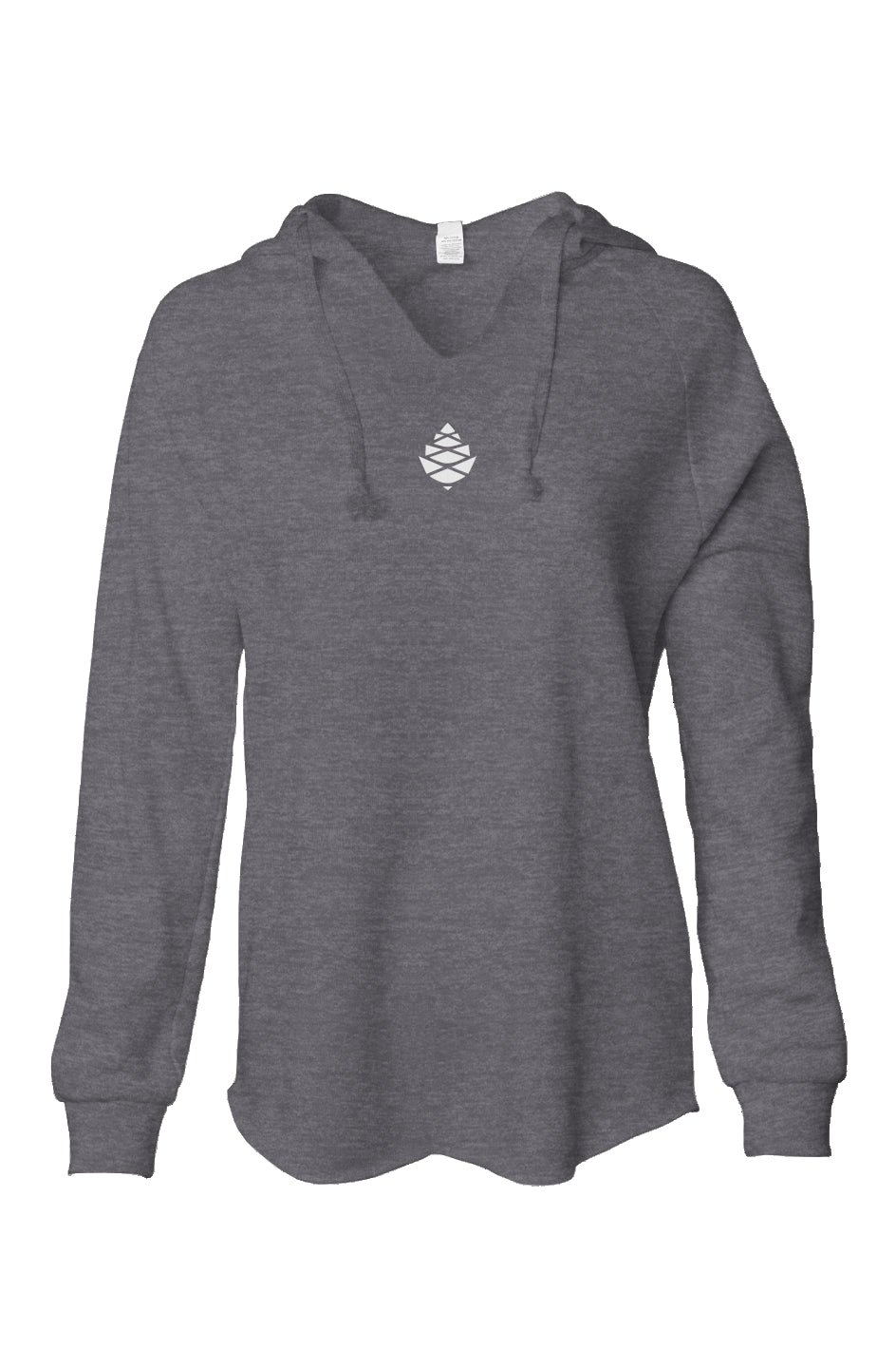 Heart Throb Womens Lightweight  Wash Hooded Sweats