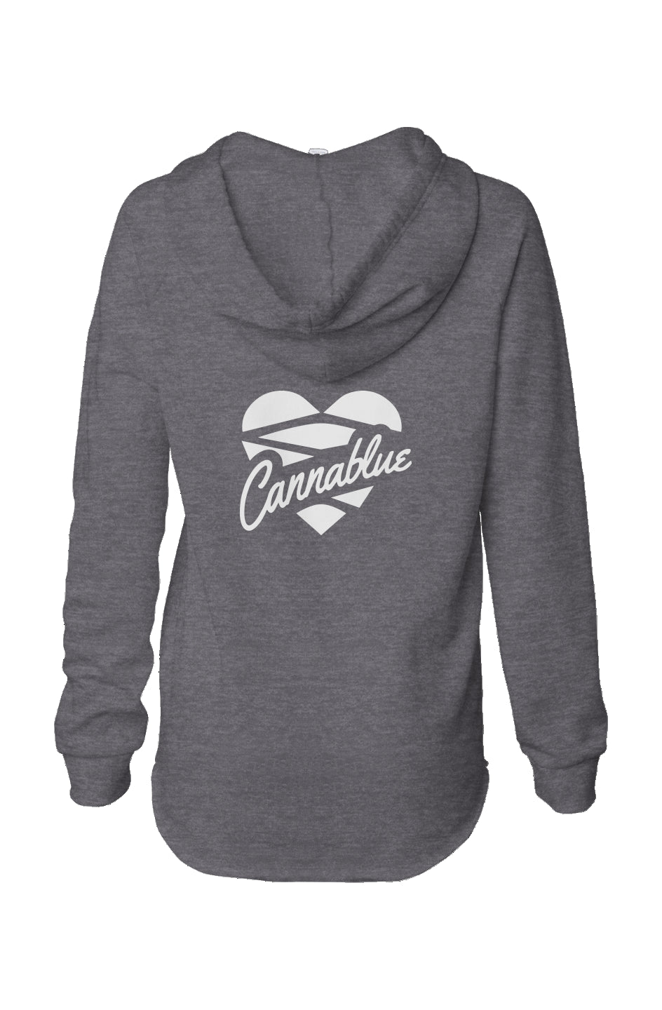 Heart Throb Womens Lightweight  Wash Hooded Sweats