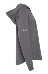 Heart Throb Womens Lightweight  Wash Hooded Sweats