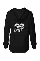 Heart Throb Womens Lightweight  Wash Hooded Sweats