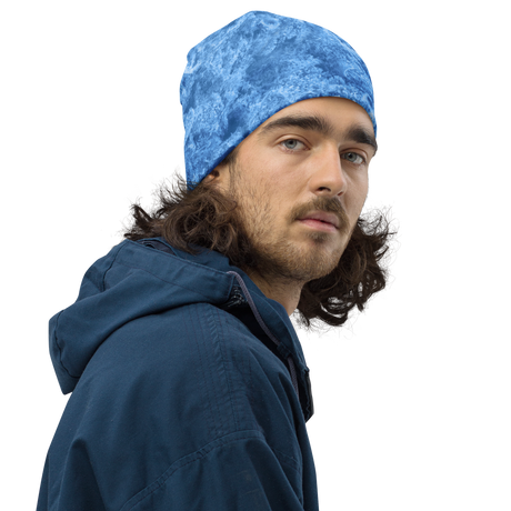 Lake Nug Pattern All-Over Print Beanie