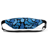 Camo Dark Script Fanny Pack