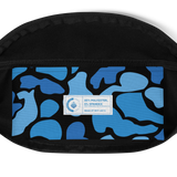 Camo Dark Script Fanny Pack