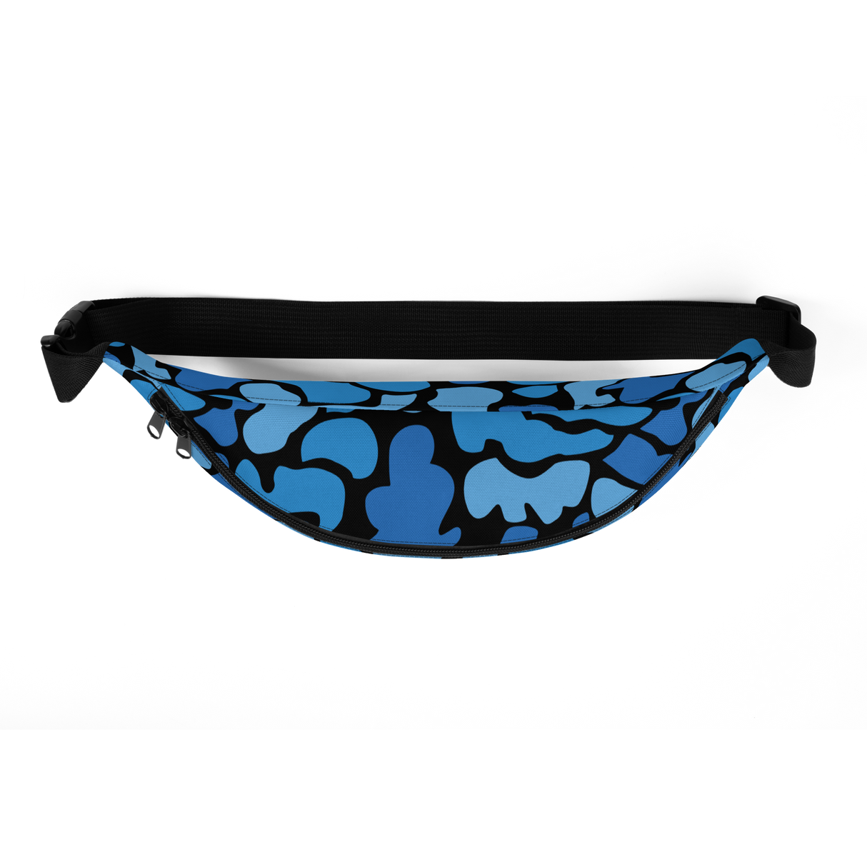 Camo Dark Script Fanny Pack