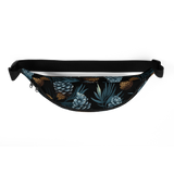 Cone Pine Pattern Script Fanny Pack