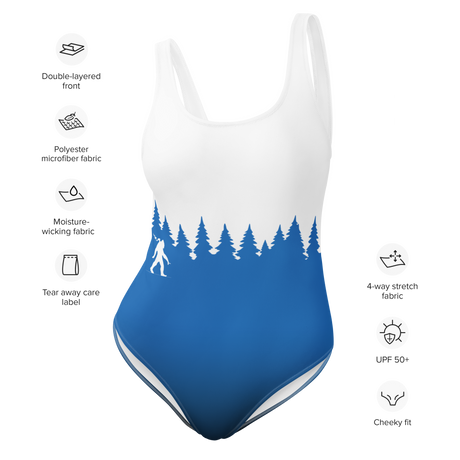 Hashsquatch One-Piece Swimsuit
