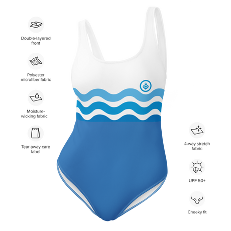 Waves One-Piece Swimsuit