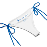 Cone All-over print recycled string bikini