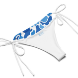 CannaFlauge Light All-over print recycled string bikini