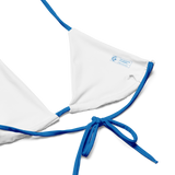 Cone All-over print recycled string bikini