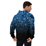 Camo Cone Fade Blk Unisex Hoodie