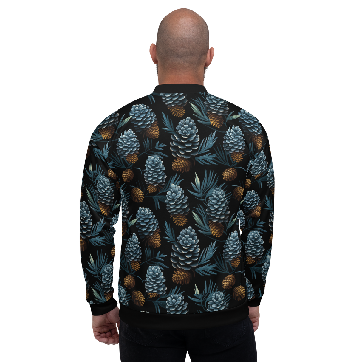 Pine Cone Unisex Bomber Jacket