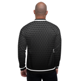Cone Fade script Unisex Bomber Jacket