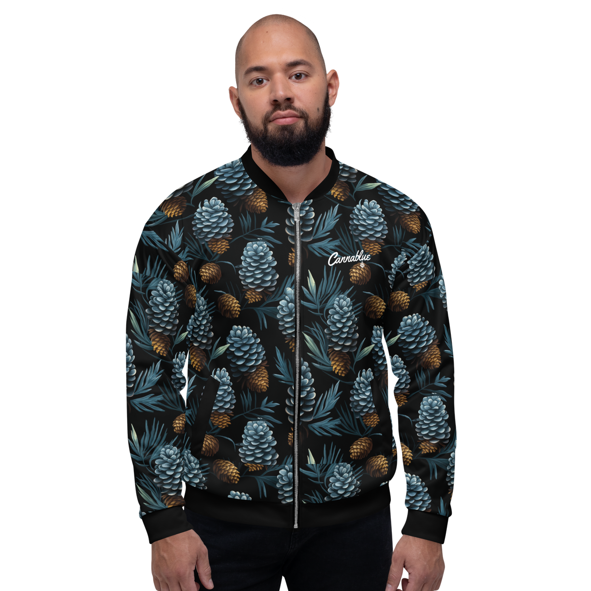 Pine Cone Unisex Bomber Jacket