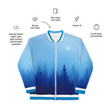 Blue Morning Unisex Bomber Jacket