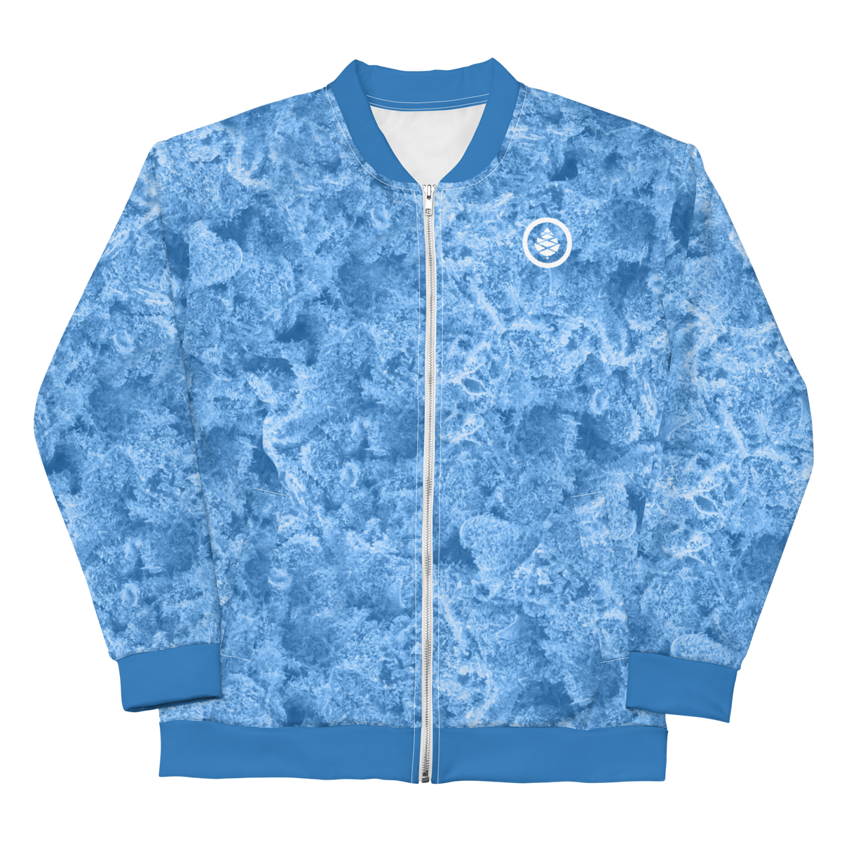 Lake Niug Pattern Unisex Bomber Jacket