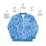 Lake Niug Pattern Unisex Bomber Jacket