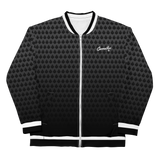 Cone Fade script Unisex Bomber Jacket