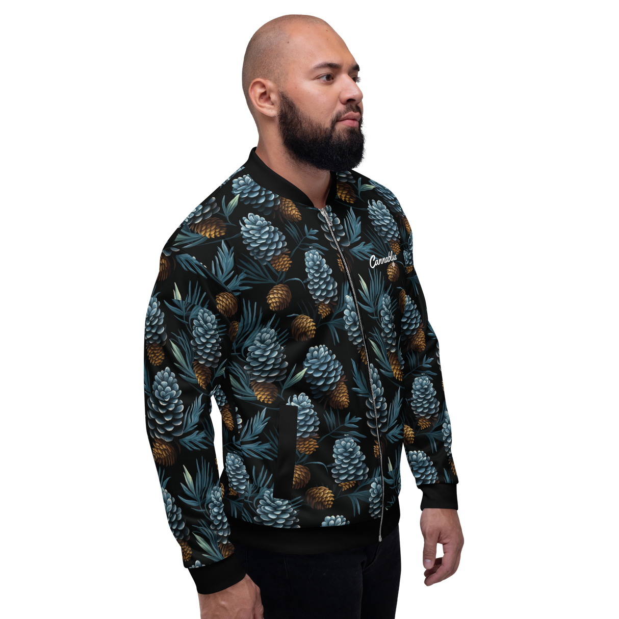 Pine Cone Unisex Bomber Jacket