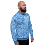 Lake Niug Pattern Unisex Bomber Jacket